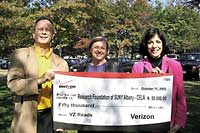 Target Corporation presents a donation to the UAlbany Career Development Center