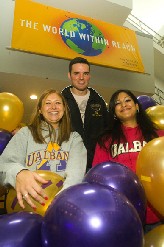 Students Help Celebrate the University's First-Ever Brand Launch