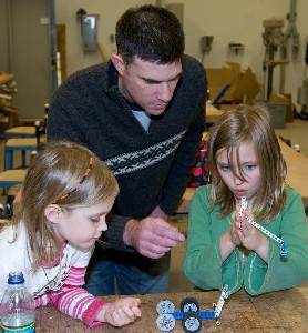 The UAlbany College of Computing and Information is hosting the Junior FIRST Lego League (JFLL) Expo 