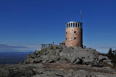 Photo from atop ASRC’s Whiteface Mountain Research Observatory.