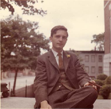 Photo of Gerald Burns at Harvard