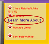 SmartEdit window with example of link box title
