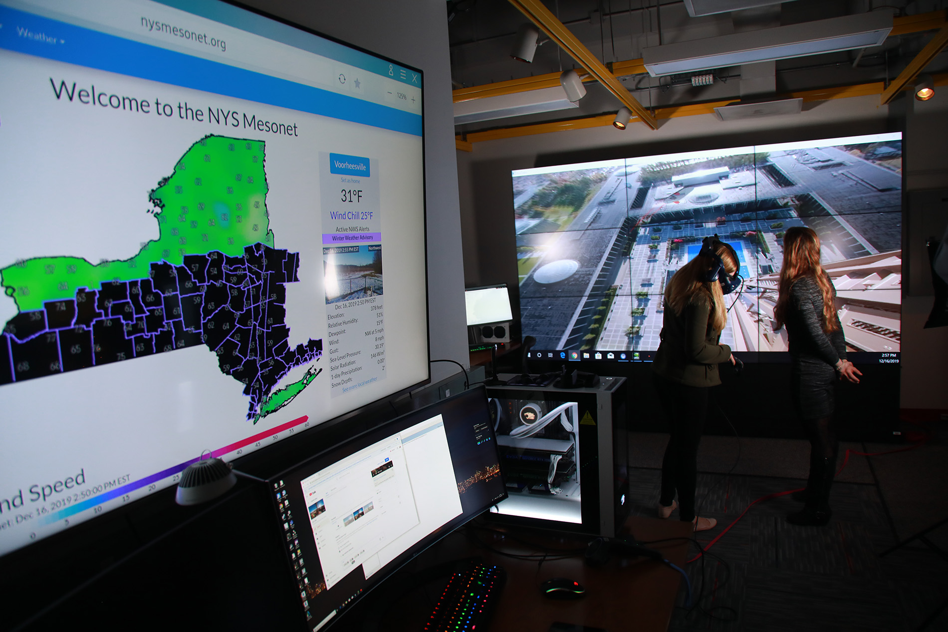 An inside look at the xCITE Lab,  state-of-the-art data and visual analytics center that is connecting atmospheric science research and applications with emerging technologies.