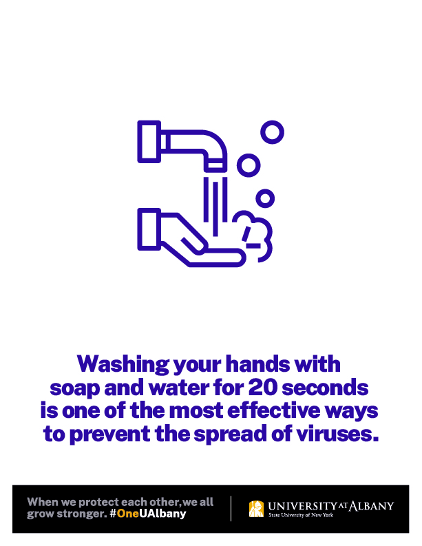 Washing your hands with soap and water for 20 seconds is one of the most effective ways to prevent the spread of viruses.