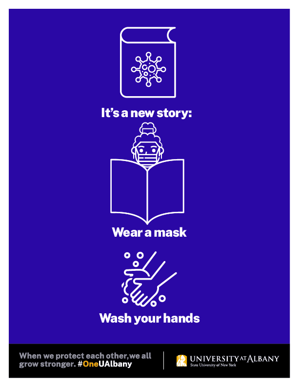 Its a new story: Wear a mask, wash your hands.