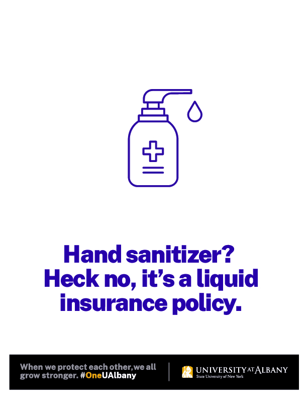 Hand sanitizer? Heck no, it’s a liquid insurance policy.