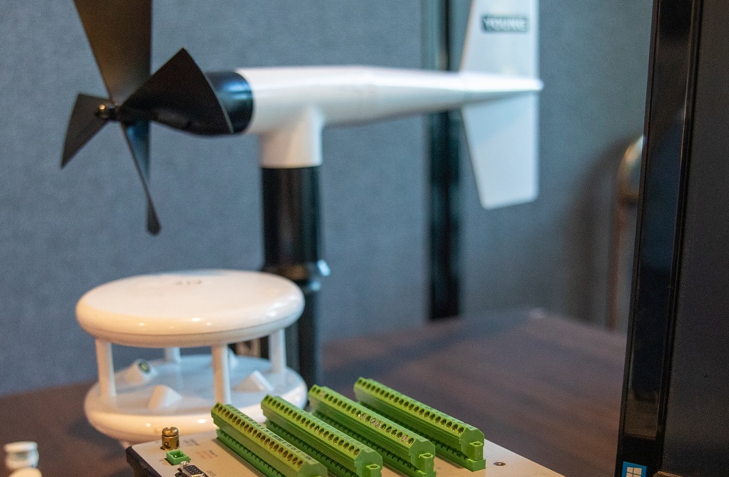 Photo of NYS Mesonet instrumentation.