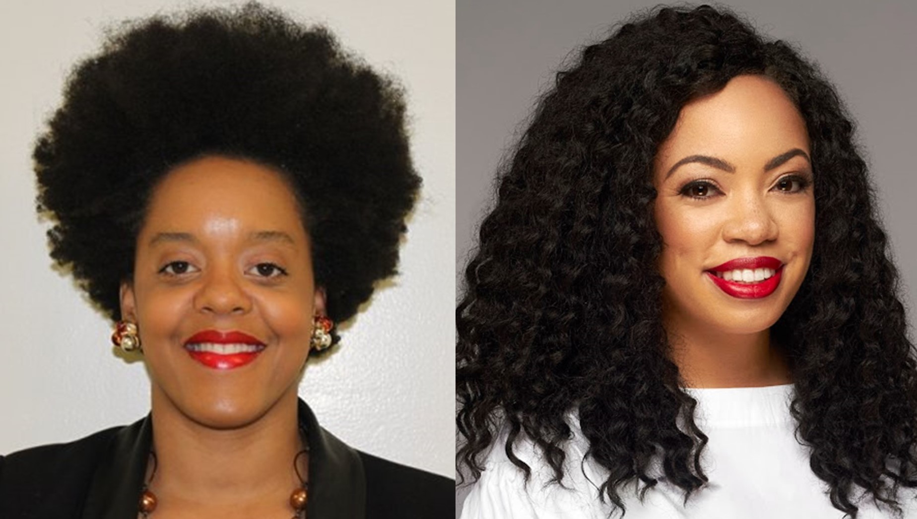 Dr. Delicia Tiera Greene and Ms. Tiffany D. Jackson headshots