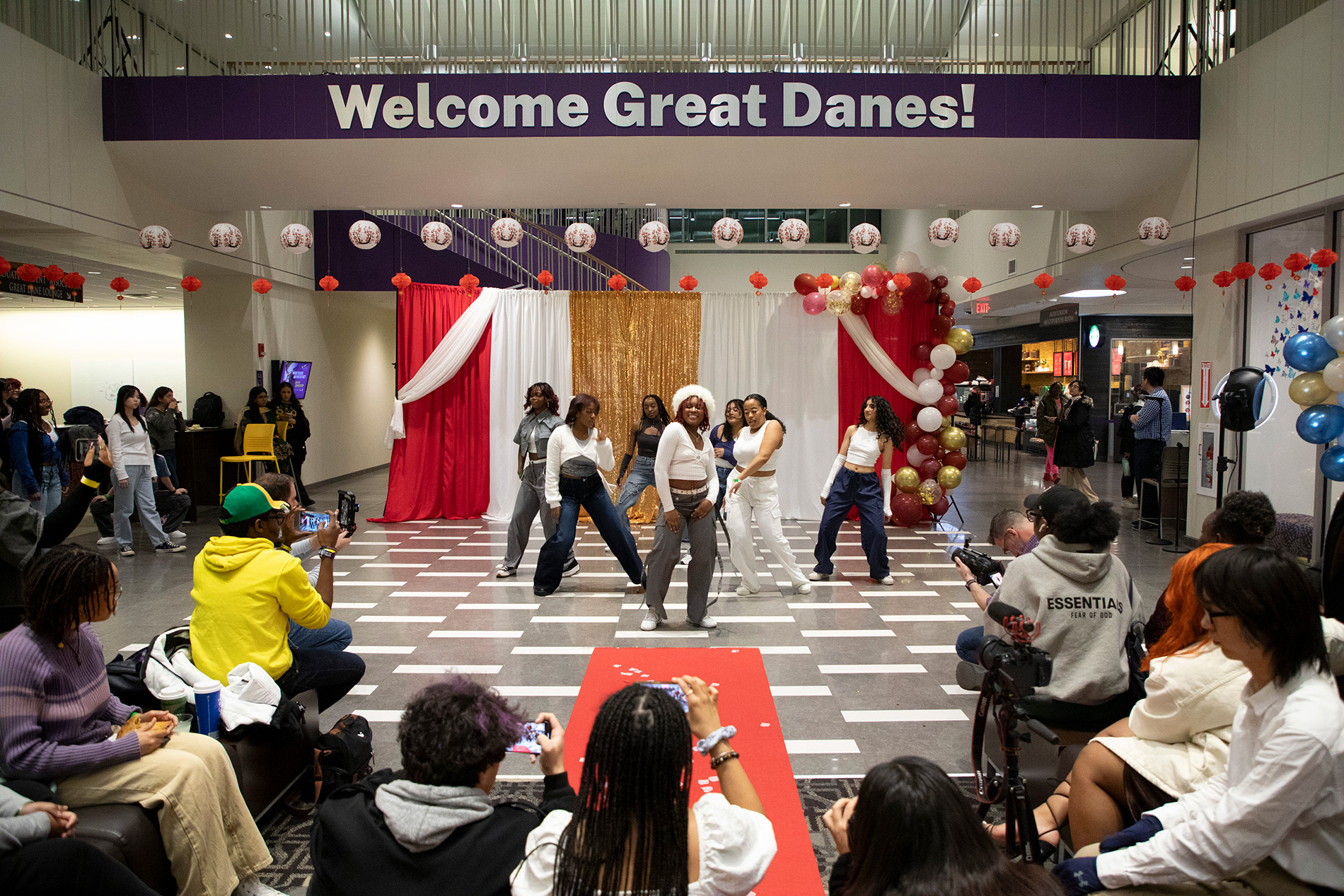 A group of students known as Klosure perform during the third annual Cultural Connections Festival.