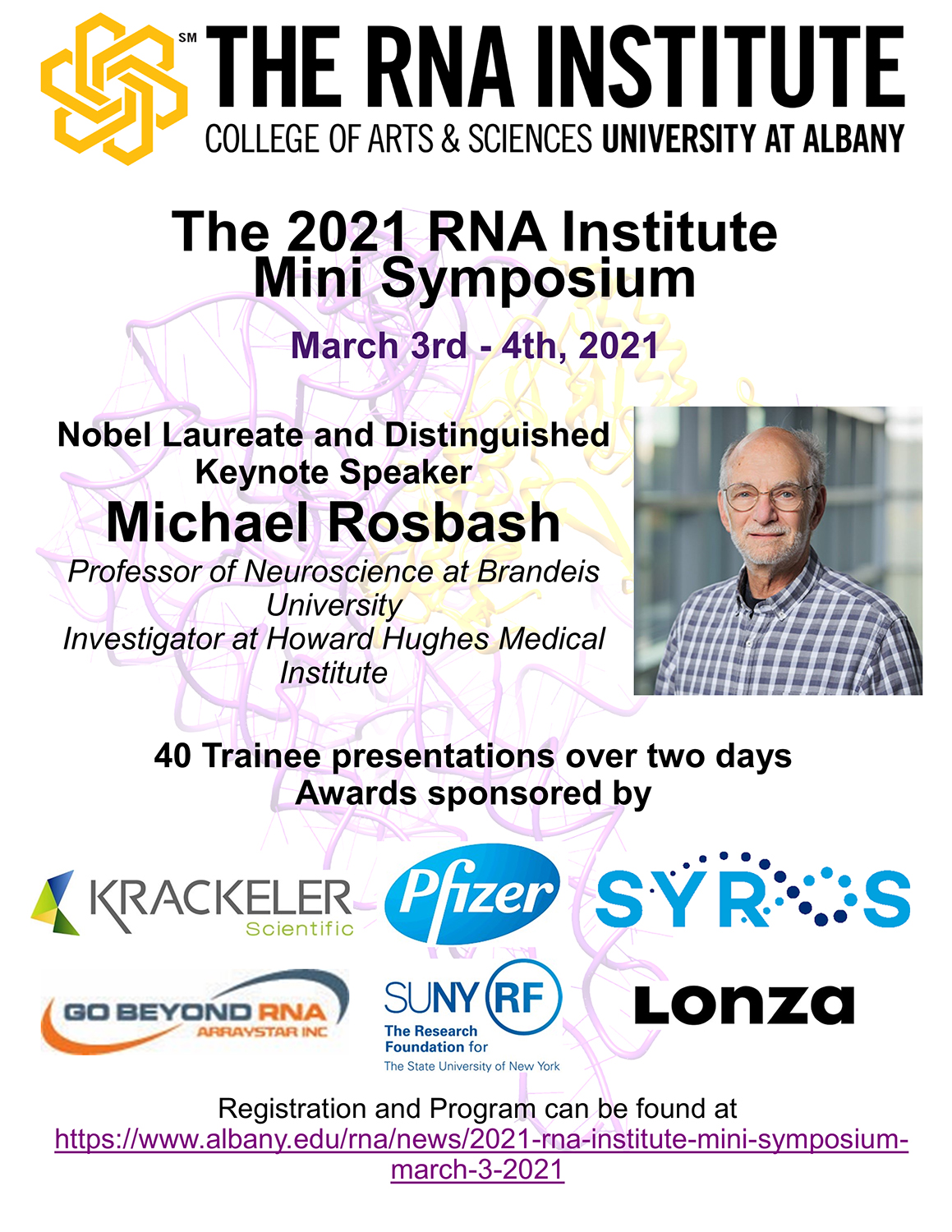 RNA Institute mini symposium flyer