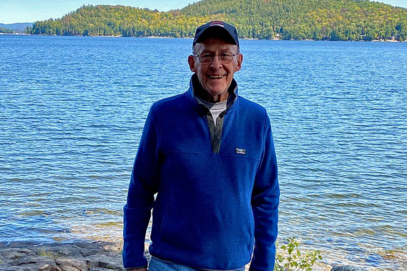 Ron Forbes at Schroon Lake