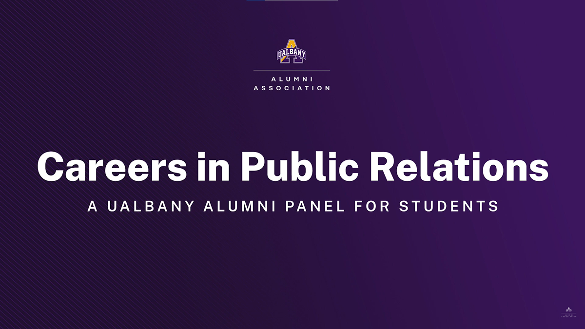 careers in public relations panel