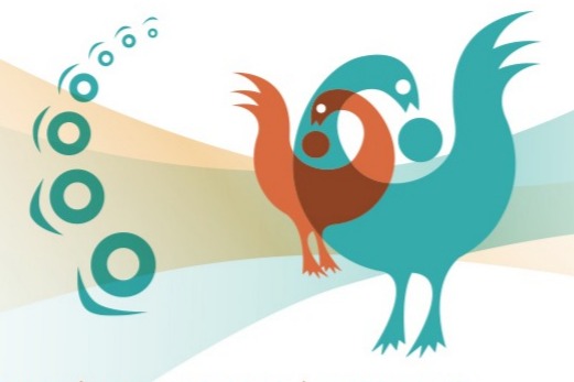 decorative bird as AERA annual meeting logo