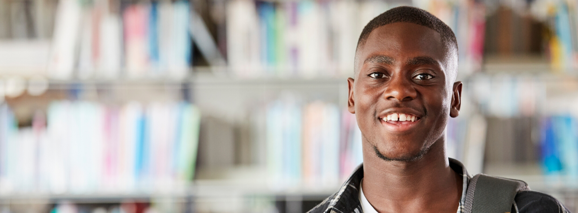 student smiling