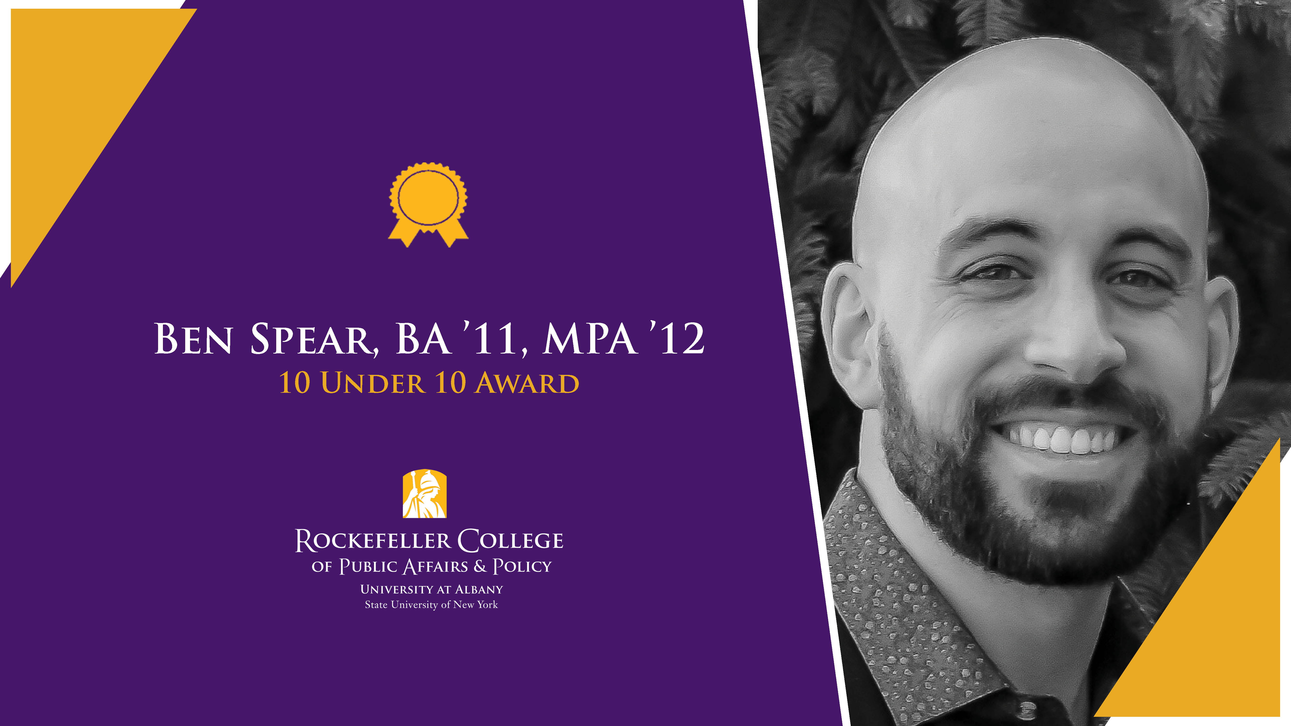 Ben Spear, MPA ’12	