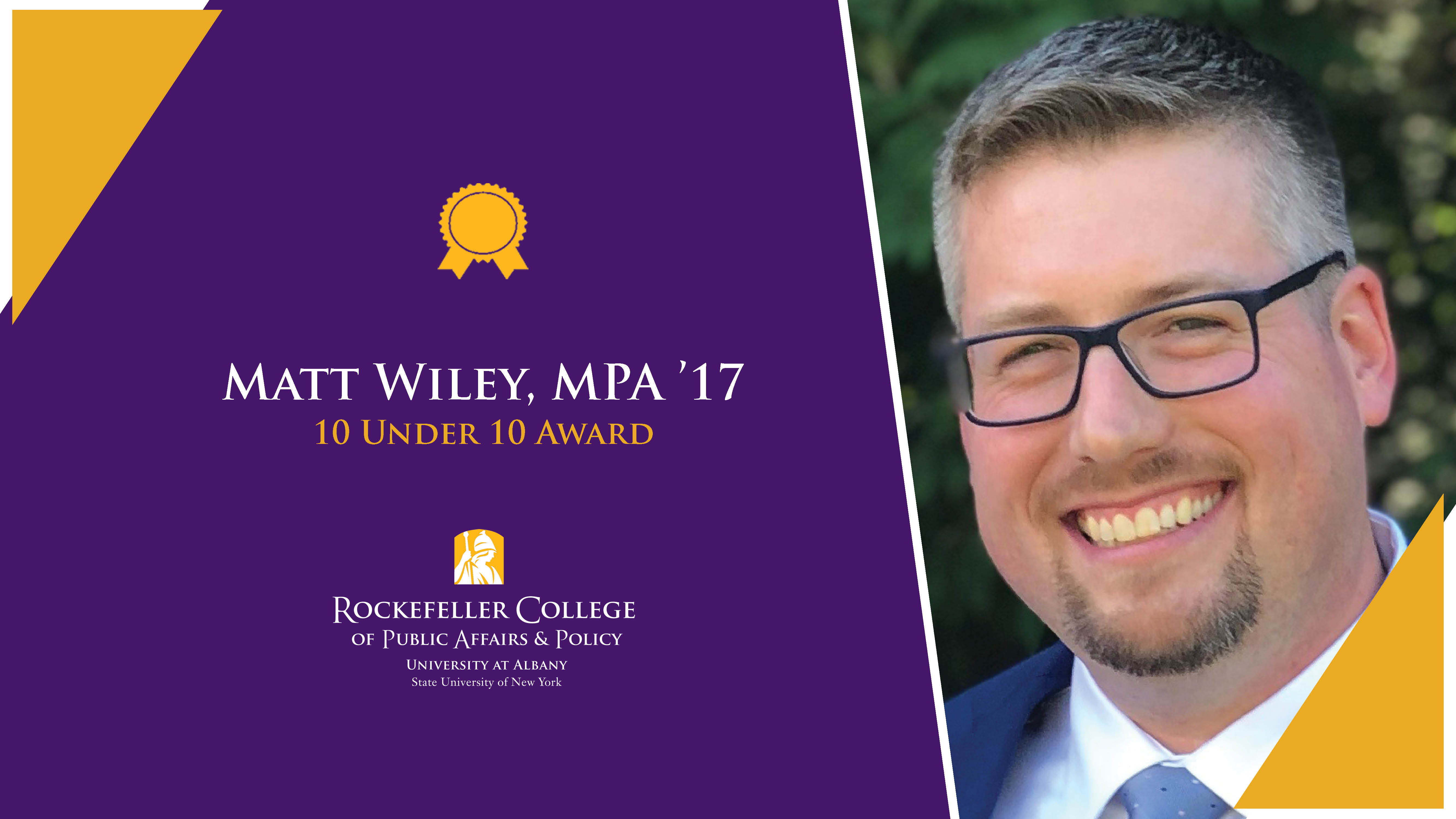 Matt Wiley, MPA ’17