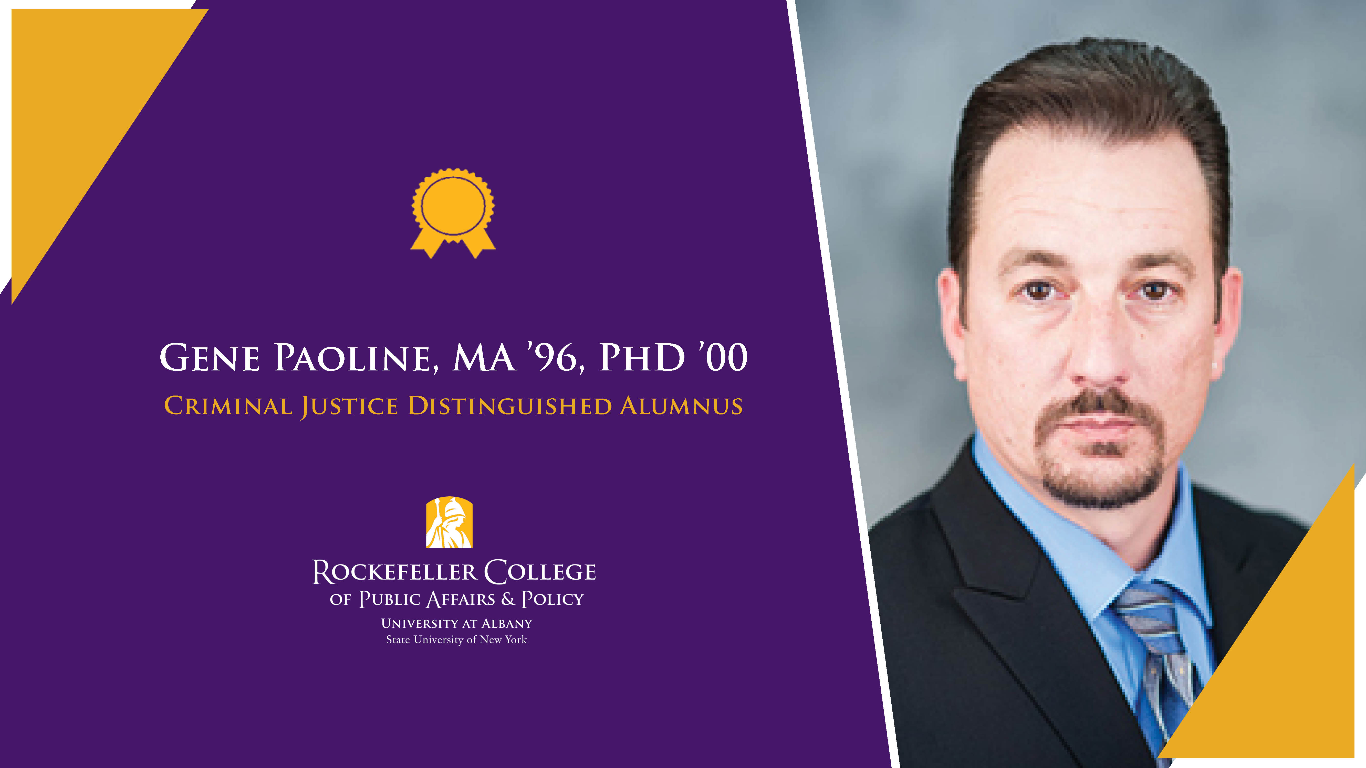 Gene Paoline, MA ’96, PhD ’00