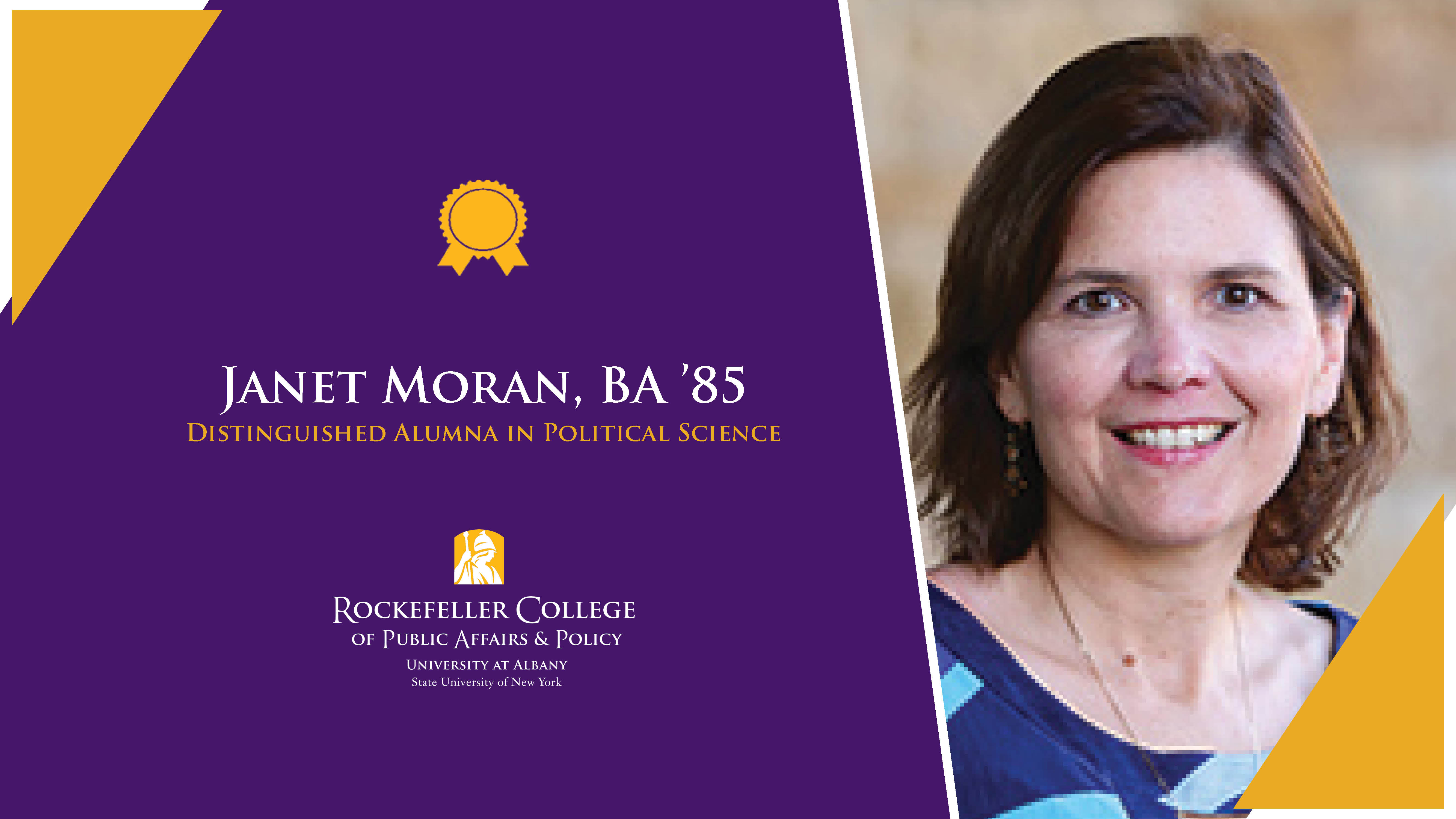 Janet Moran, BA ’85