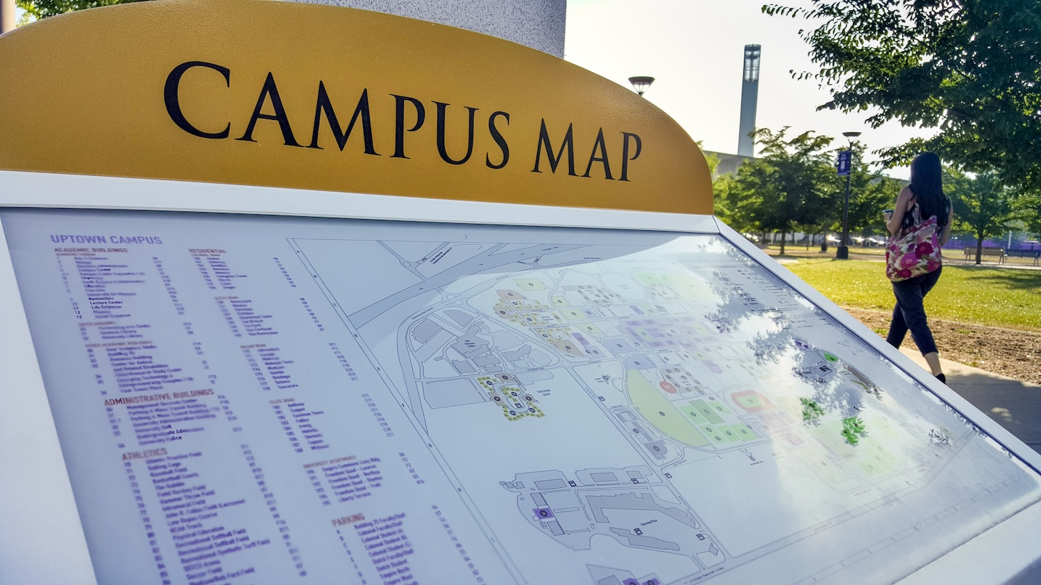 University at Albany Campus Map