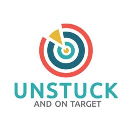 unstuck and on target logo
