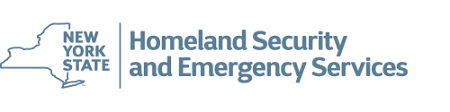 New York State Department of Homeland Security and Emergency Services Logo.