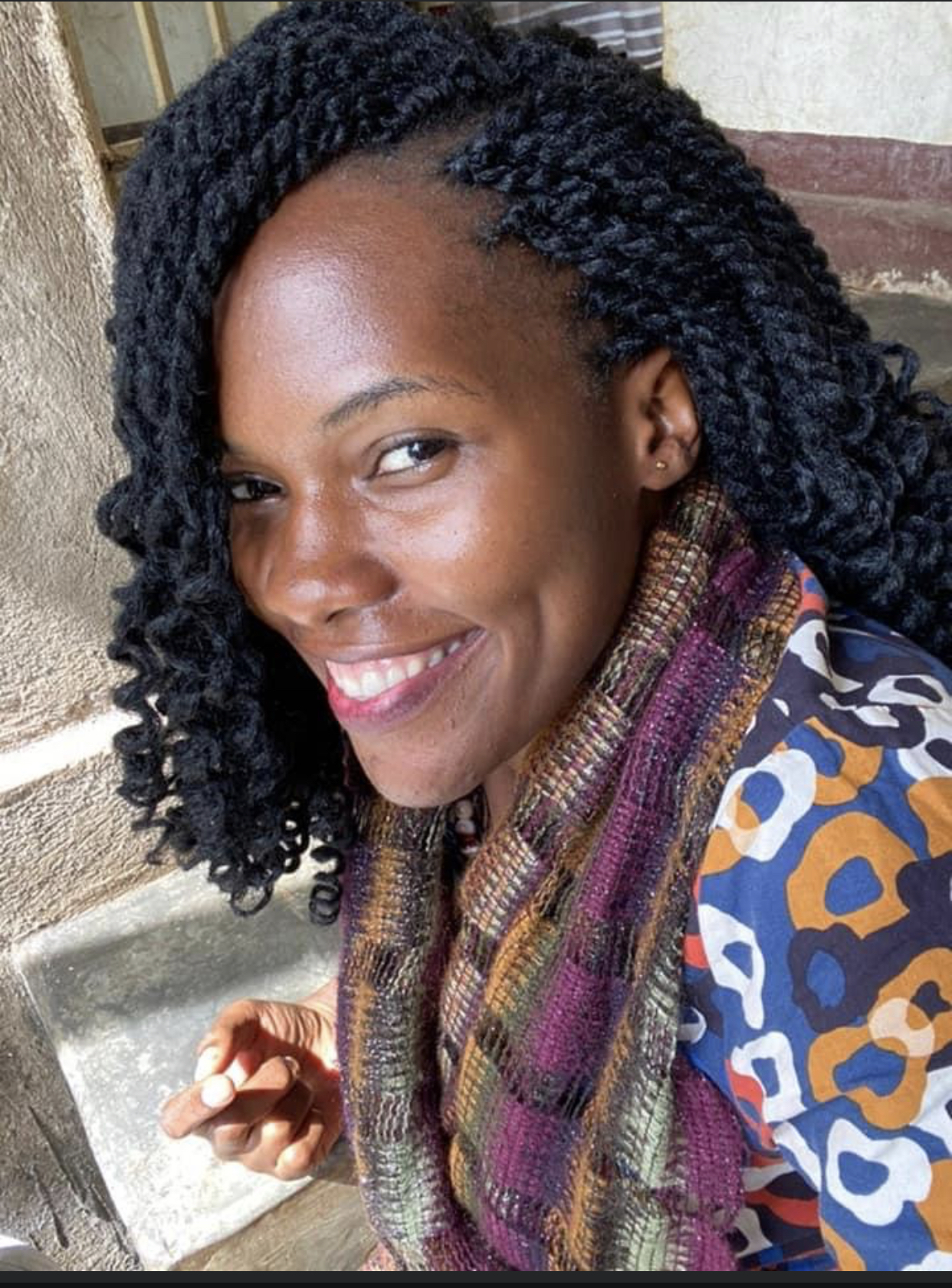 A portrait of Bridget Nandawula