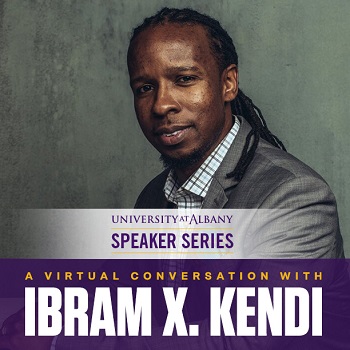 Speaker Series graphic: Ibram X. Kendi