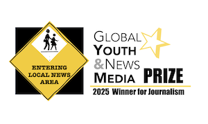 Logo for the Global Youth & News Media Prize