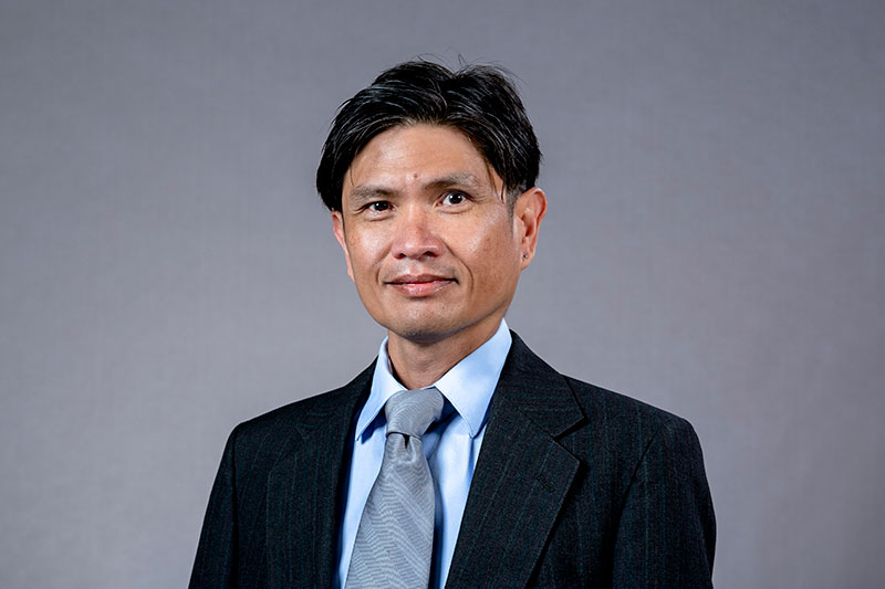 Ariel Pinto, professor and chair of the Cybersecurity Department at the University at Alb