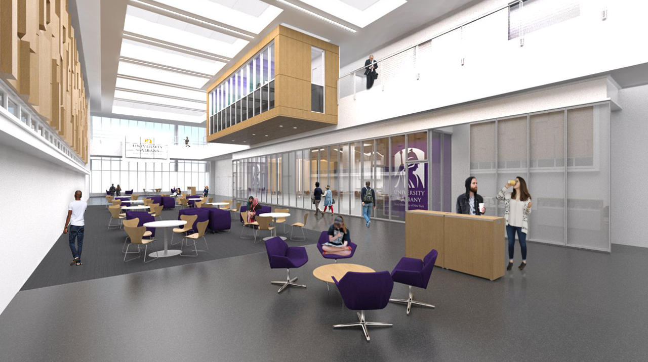 Rendering of the interior of the ETEC building