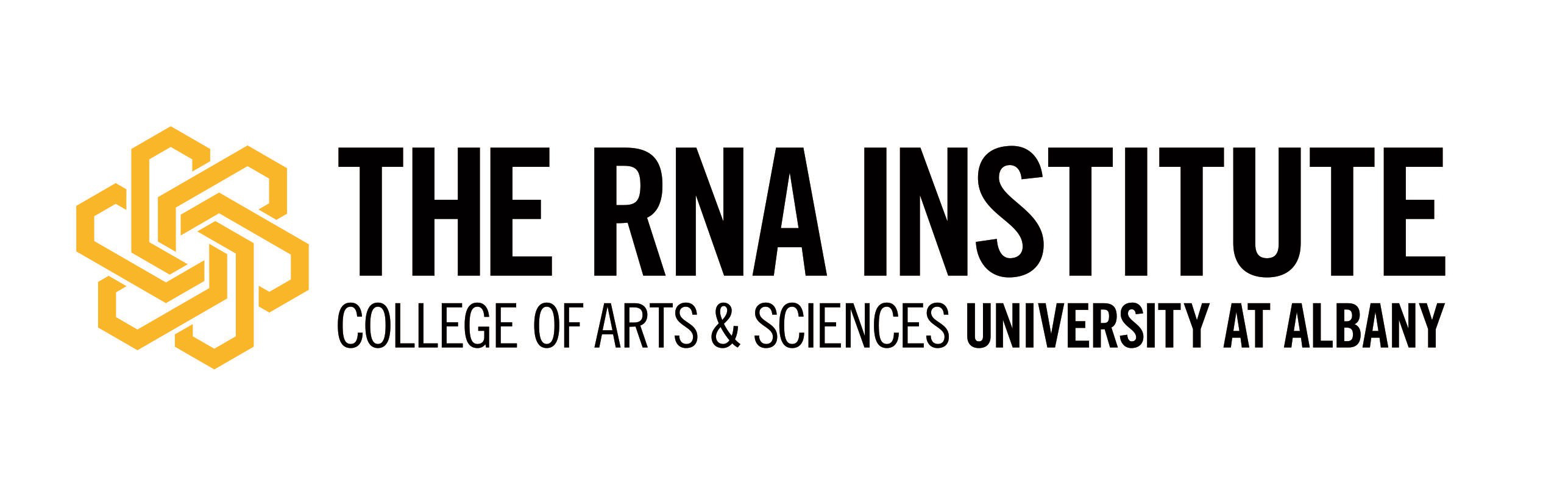 RNA Institute logo, College of Arts and Sciences