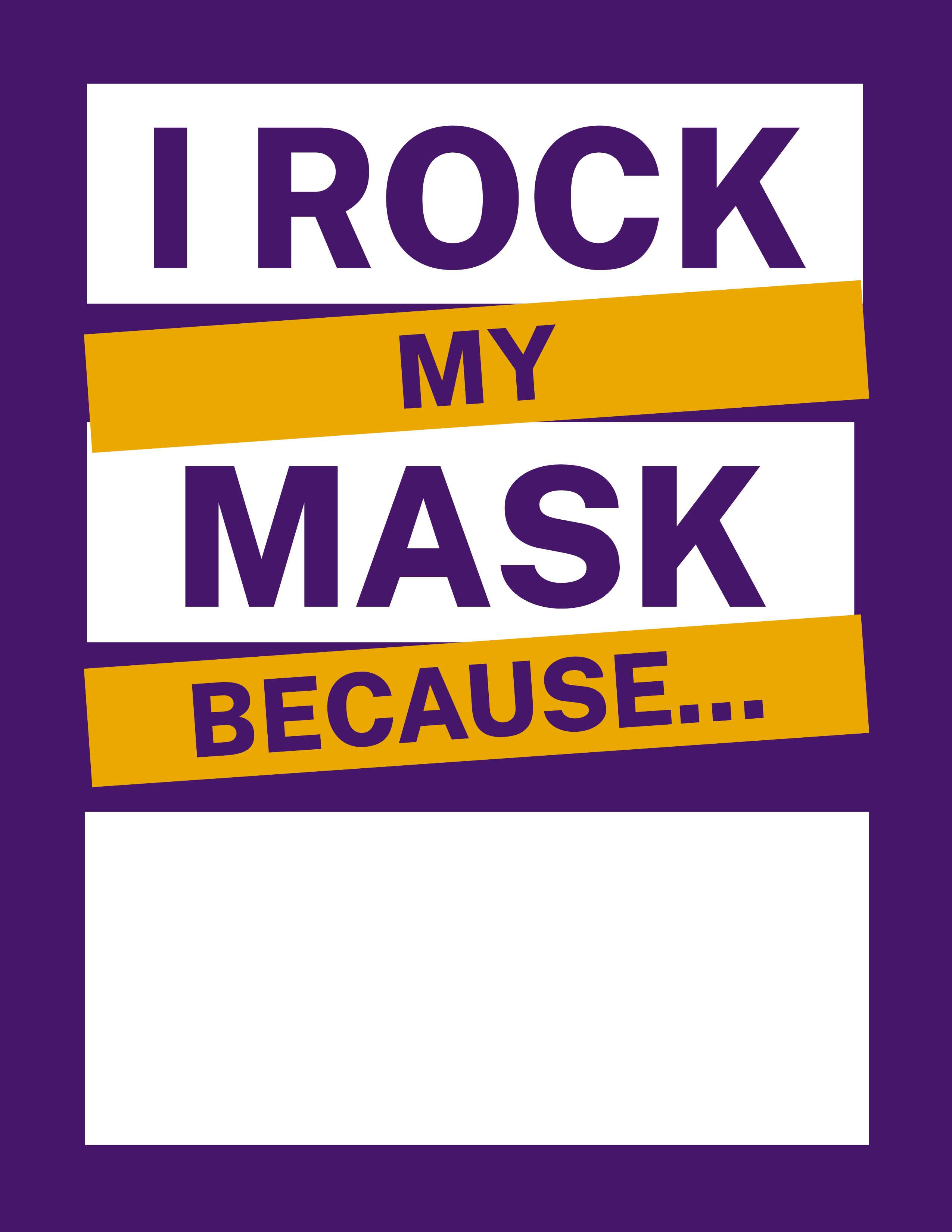 Rock Your Mask Blank