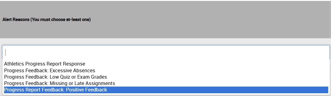 An EAB Navigate screenshot that shows the instructions described in the text immediately above the image.