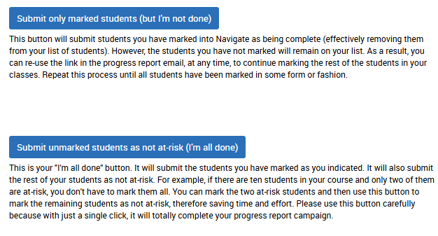 An EAB Navigate screenshot that shows the instructions described in the text immediately above the image.