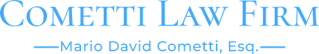 Cometti Law Firm, Mario David Cometti, Esq., logo