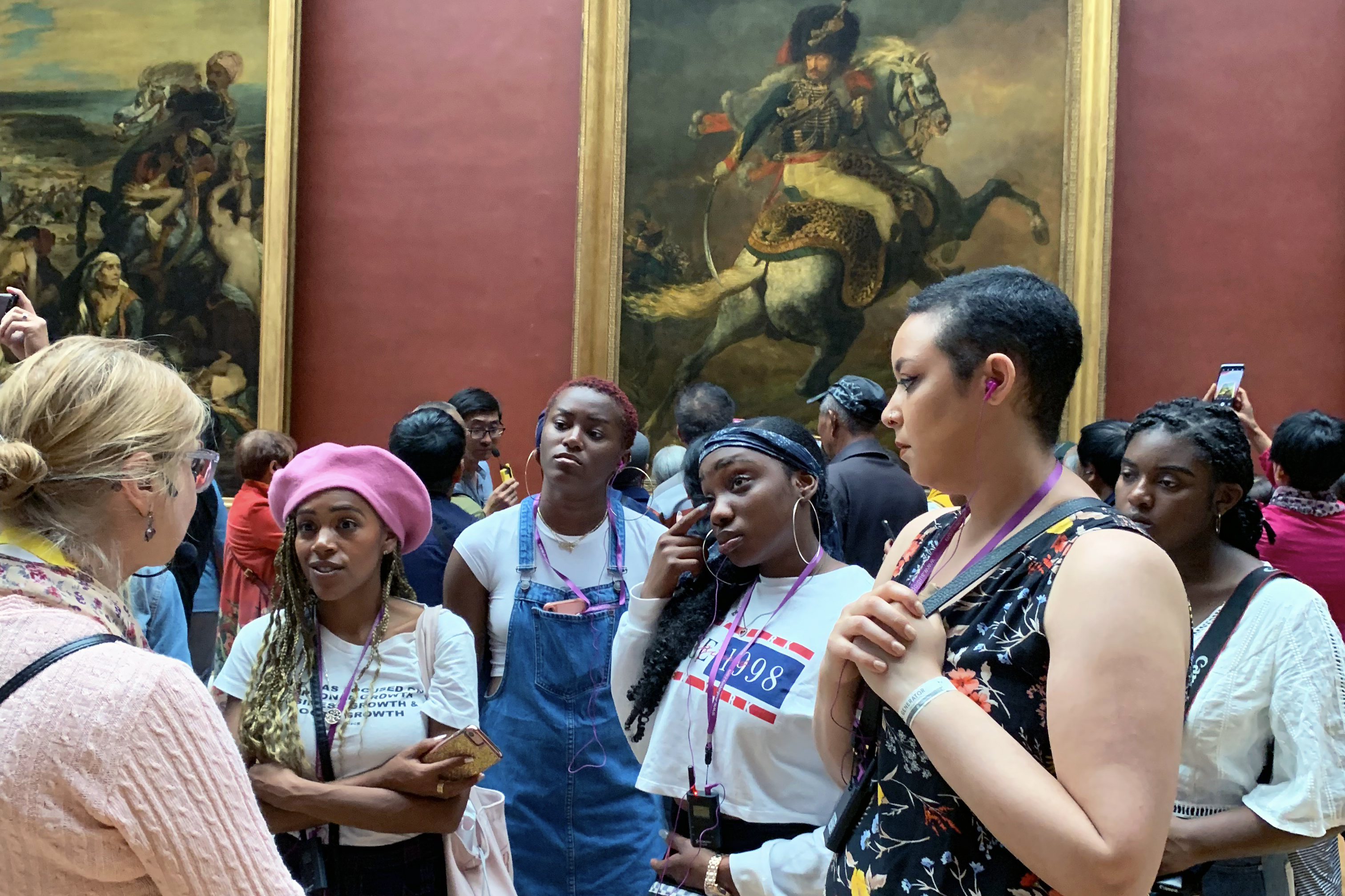 WGSS students tour the Louvre in Paris