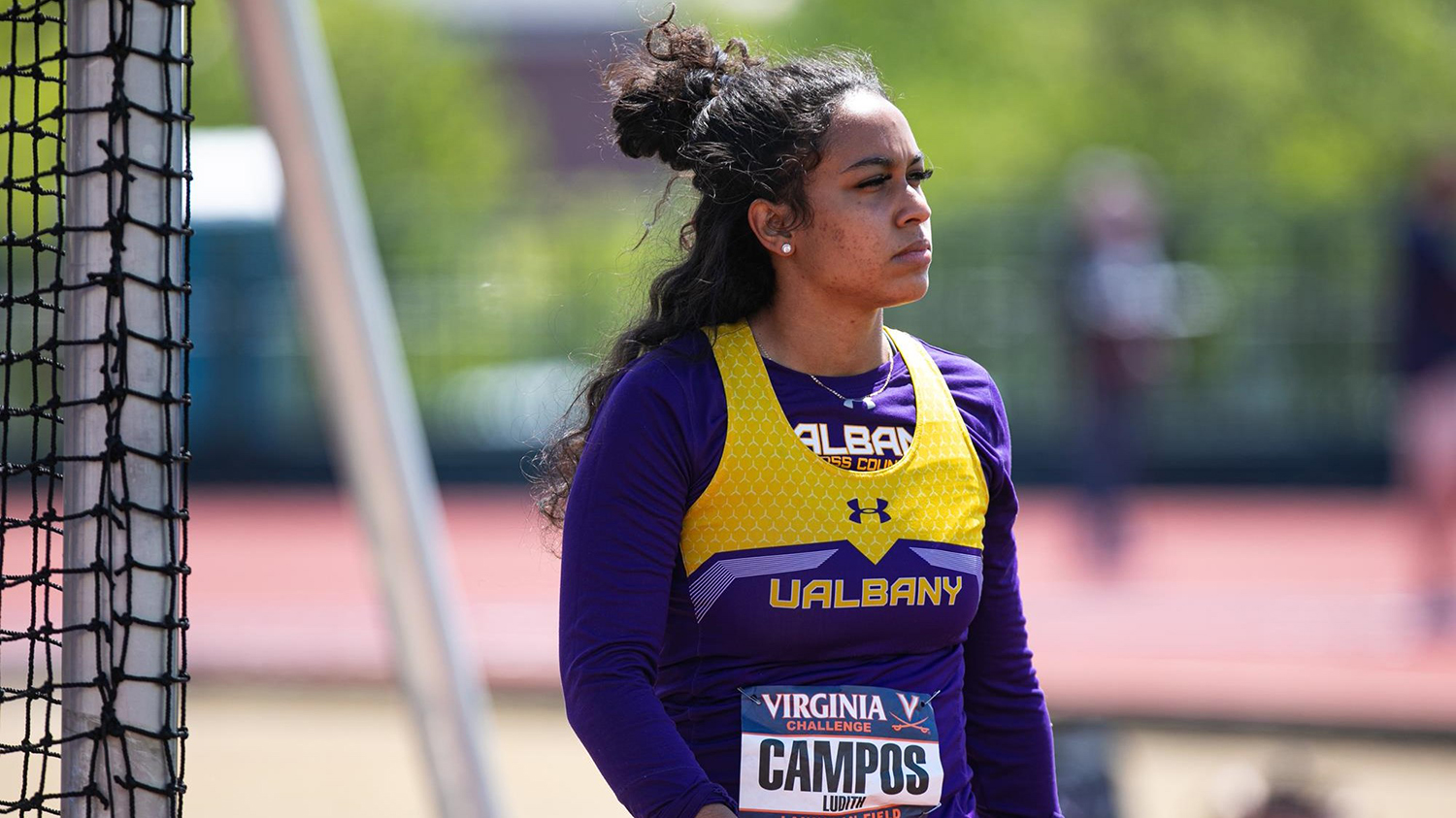 UAlbany track athlete Ludith Campos