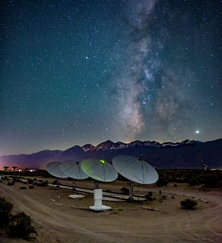 Deep Synoptic Array telescope (DSA-110) at CalTech