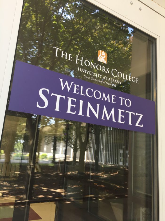 Steinmetz Hall is located on State Quad.
