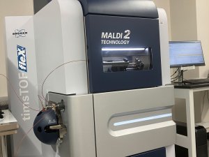 timsTOF fleX MALDI-2 mass spectrometry system.
