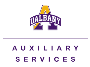 The University Auxiliary Services logo.