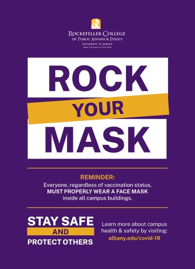 Rock Your Mask Poster