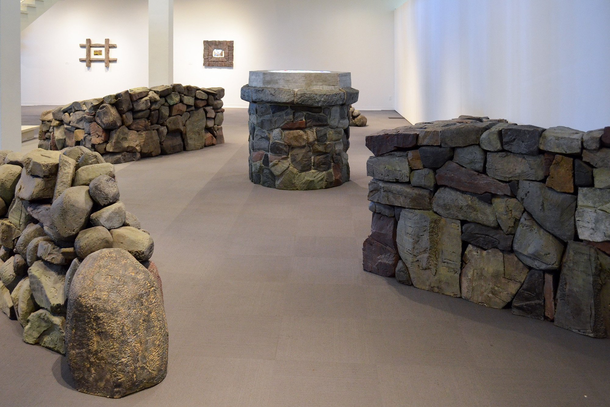 Bordering Utopia Sculptures by Brian Tolle University at Albany