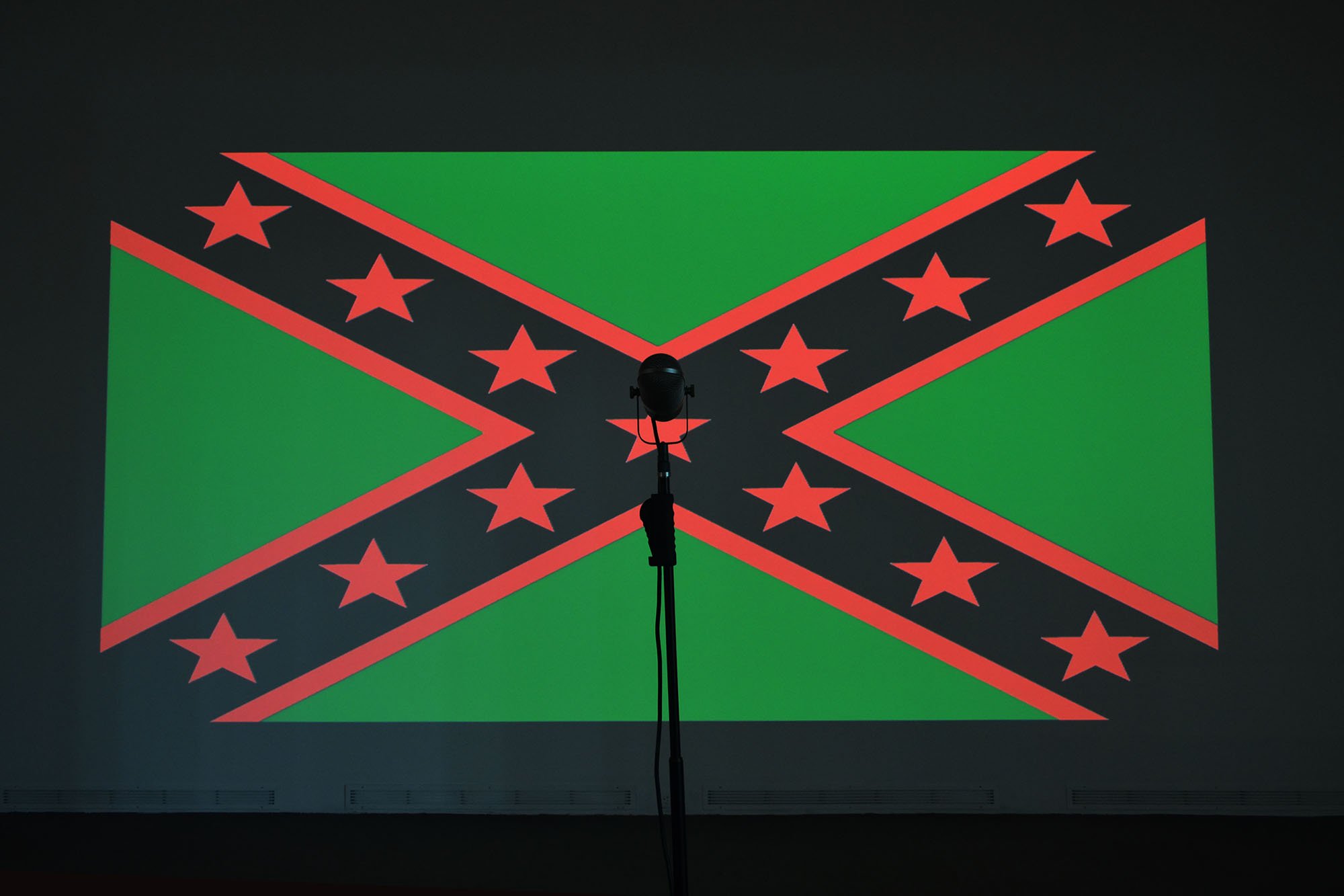 Black Righteous Space, installation view