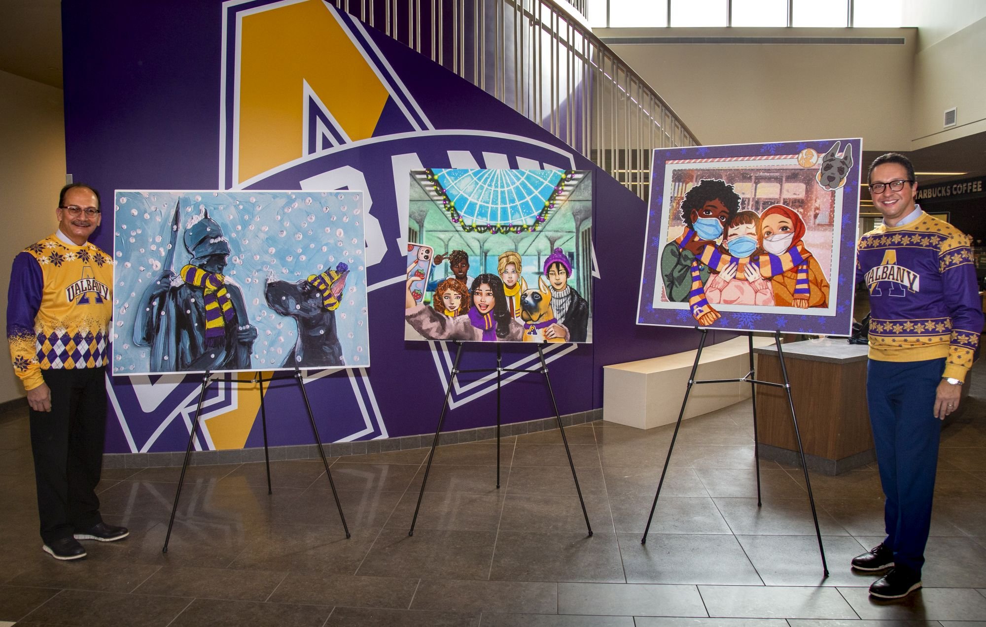 Images of Togetherness Win the 2021 Holiday Card Contest | University at  Albany