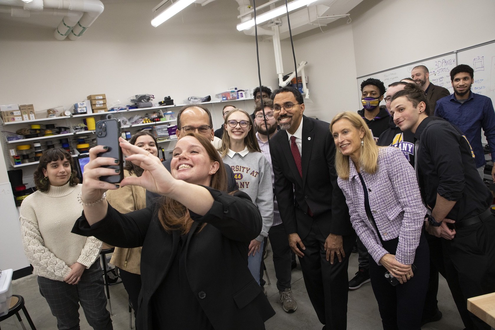Photos: SUNY Chancellor King visits ETEC.