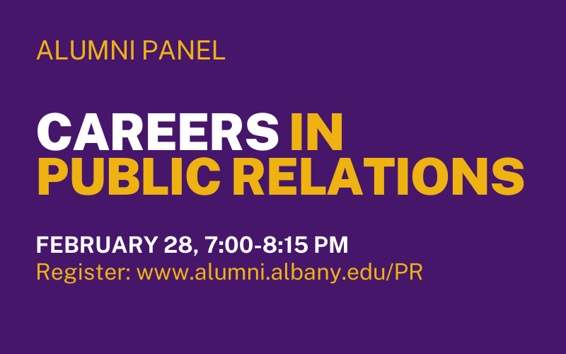 Virtual Alumni Panel: Department Alumni to Share their Experience in ...