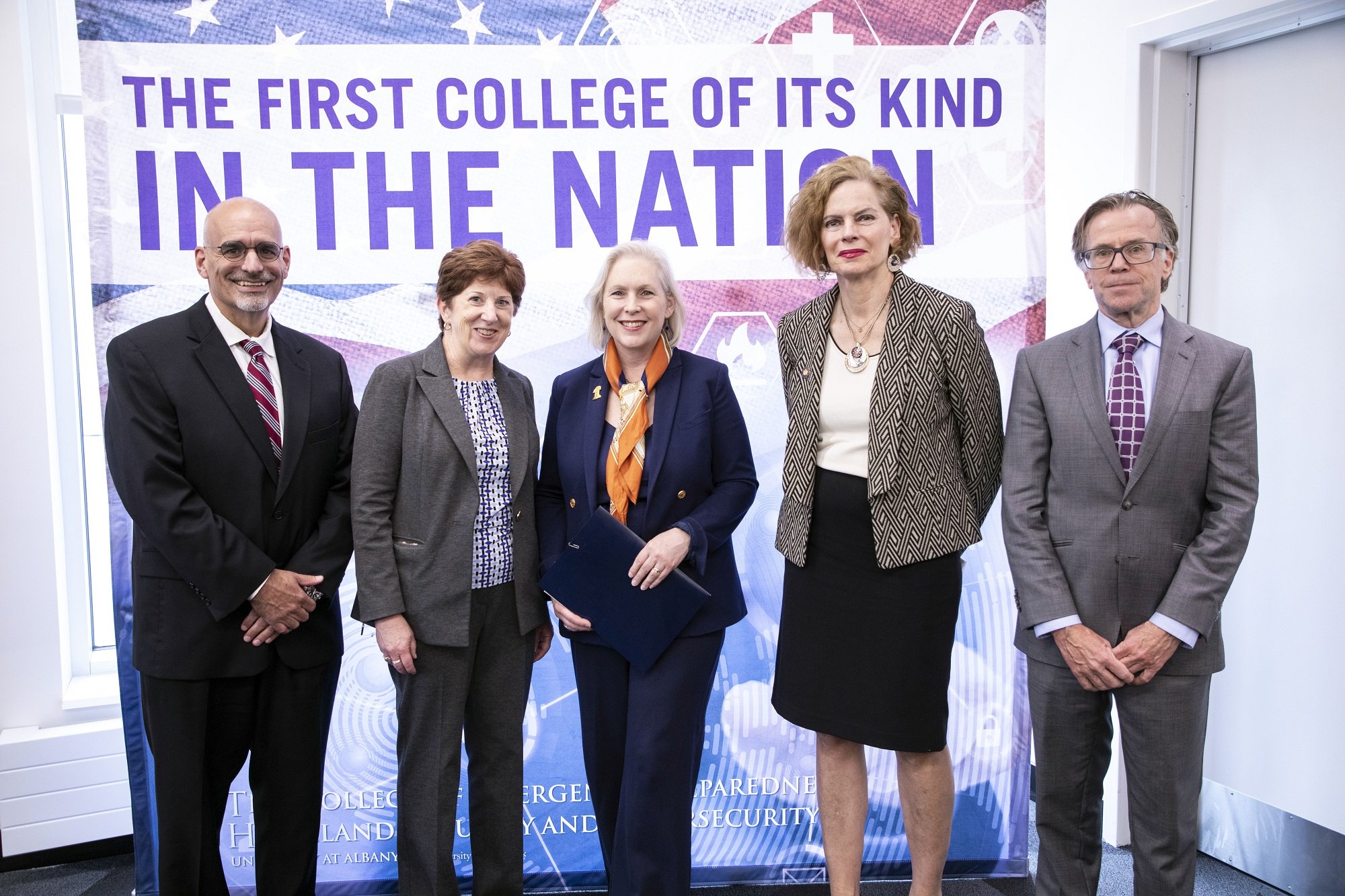 Photos: Gillibrand press conference at ETEC.