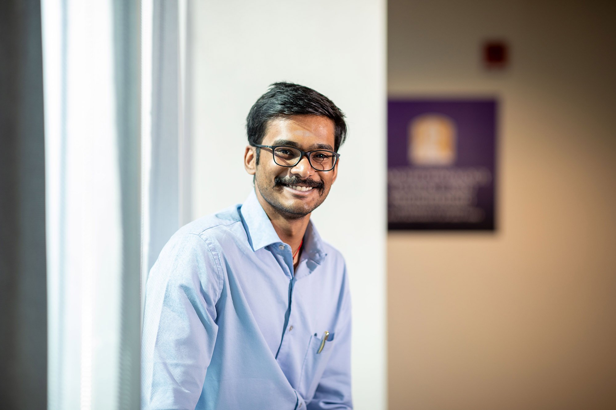 Nanoscale PhD Student Sri Saravana Konganapuram Narasimma Bharathi.