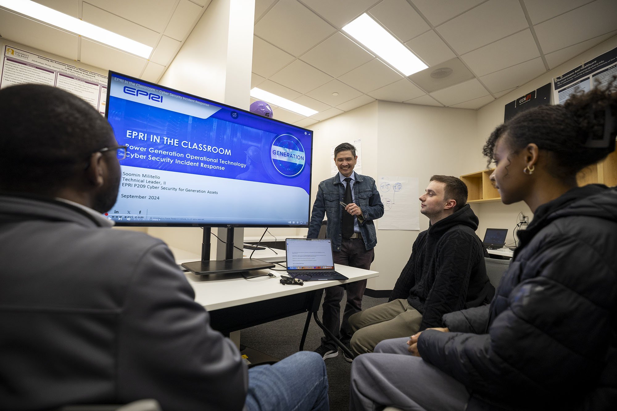 Showcase 2025: CEHC Students Study Real World Impact of Cyber